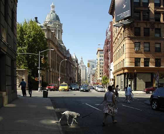 The View down Center Street